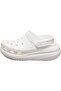 Unisex Classic Crush Clog Pants White Wedge Heeled Women's Slippers - 2
