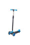 Height Adjustable 3 Led Blue Scooter - 3 Wheels, Ages 6+ - 2