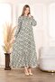 Women's Long Sleeve Woven Summer Dress