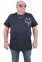 Men's Plus Size Crew Neck T-Shirt New Generation 24130 NAVY BLUE