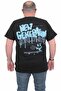 Men's Large Size Crew Neck T-Shirt New Generation 24130 BLACK - 2