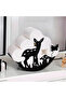 Deer Themed Metal WC Toilet Paper Holder - 4