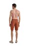Men's Linen Brown Shorts C0T6N4O04 - 3