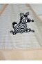 Soft Cotton Girl-Boy Baby Bath Towel Swaddle 75x75cm Zebra/Powder - 3