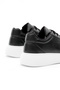 Women's Black Poly Sole Lace-Up Sports Shoes - 5