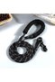 Black Dog Walking Leash - up to 40 Kg, 130cm Rope Walking Lanyard - 5