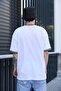 Men's New Season Oversize Phobia Molded Collar Detailed Summer T-shirt - 7