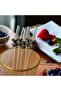 Glass Transparent 6-Piece Kuala Figured Drinking Straw Set - 3