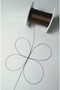 0.5 mm 50 Meter Prayer Bead String, Brown Color