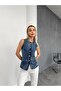 Blue Denim Vest
