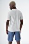 Men's Casual Cut Cotton Cargo Shorts Blue 24s297 - 6
