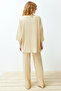 Stone Relaxed/Casual Cut Knitted Kimona Pants Bottom-Top Set Twoss24Au00091 - 7