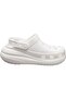 Unisex Classic Crush Clog Pants White Wedge Heeled Women's Slippers - 4