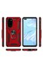 Huawei P40 Case Dual Layer Polycarbonate Protection and Magnetic Holder Stand Ring - 8