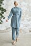 Front Tie Double Set - Mint - 4