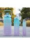 Tritan material camping sport fitnes motive 2,000 ML -750 ML-300 ML 3-piece set water flask 1 piece - 5