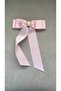 Women's Pearl Detailed Grogen Ribbon Bow Automatic Buckle