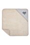 Soft Cotton Girl-Boy Baby Bath Towel Swaddle 75x75cm Zebra/Powder - 4