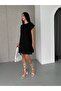 Women's Brode Skirt Detailed Short Sleeve Dress - 2