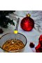 Set of 6 Glass Lemon Figured Straws - 2