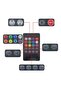 جهاز تحكم عن بعد 22 سم 12 LED RGB تحت القدم حساس للموسيقى - 5