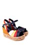 Women's Genuine Leather Wedge Heel Platform Sandals ell.7081 - 6