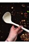 Ivory Hard Tip Heat Resistant Fireproof Non-Stick Silicone Set 4 Pieces 28Cm/22Cm/20Cm Spoon 28cm Ladle - 3