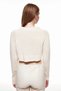 Crop Triko Kazak Krem - 5
