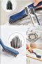 Brush Strappy Tweezers Clip-on Hard Floor Cleaning Scrubbing Brush Bathroom Kitchen Tile Brush - 4