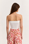 Basic Bustier Blouse Ecru - 5