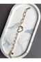 Pearl Heart Model Steel Bracelet