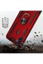 Case for Samsung Galaxy M11 Case Dual Layer Polycarbonate Protection and Magnetic Holder Stand Ring - 2