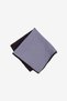 Men's Black-Grey Patterned Handkerchief - 2