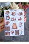Vintage Retro Belongings Elements Book coffee Sticker Set Bullet Journal Scrapbook Agenda 2 Sheets - 5