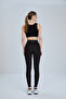 High Belt Recovery Black Tights with Pockets - 5