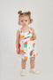 Baby Girl Tunic Model Top and Bottom Set with Shorts - 2