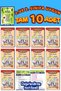 Beautiful Set of 10 Story Books for Grades 2 and 3