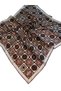 SILK CREPE SATIN SCARF 2024 SUMMER SEASON8864701-311 - 2
