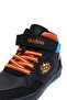 Black Men's Joker Comfortable Sole Ankle Kids Sneakers - 6