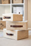 Jute In-Cabinet Organizer Jewelry, Makeup, Bathroom, Office Organizer Storage Box Organizer 26x20x10 cm - 6