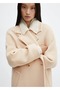 Manteco Wool Overcoat with Flap - 7