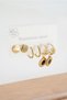 Women's 316 L Stainless Steel Anti-Tarnish 6-Piece Earrings Set - 2