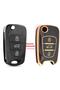 Hyundai Accent Elantra I20 I30 Ix35 Compatible Key Fob Cover, Car Keychain, Black. - 3