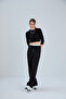 Contrast Belted Linen Blended Trousers - 8