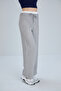 Contrast Belted Linen Blended Trousers - 3