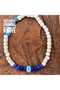 Bodrum Glass Bead Serenay Glass Necklace Evil Eye Bead Necklace - 6