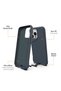 T-Max Matte Stand Cover for Apple iPhone 15 Pro Case Military Tank Airbag Edged - 5
