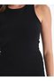 LCW Casual Women's Crew Neck Plain Bodycon Dress - 4