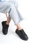 Women's Comfort Black Casual Sneakers High Sole 5 cm - 3