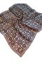 SILK CREPE SATIN SCARF 2024 SUMMER SEASON8864701-331 - 2